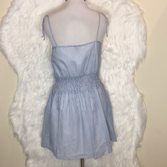 J.Crew Striped smocked-waist dress - Picture 5 of 7